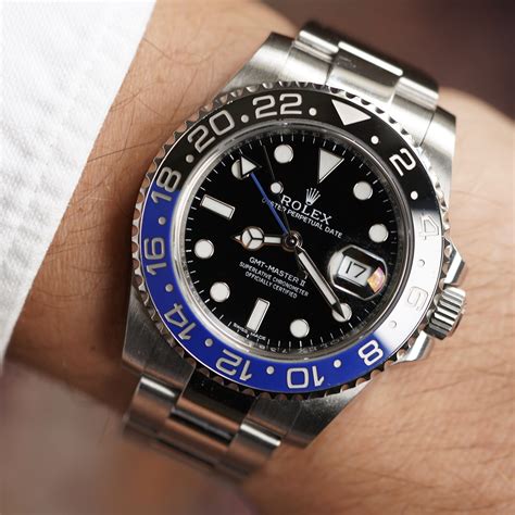 orologi gmt rolex batman|rolex batman price chart.